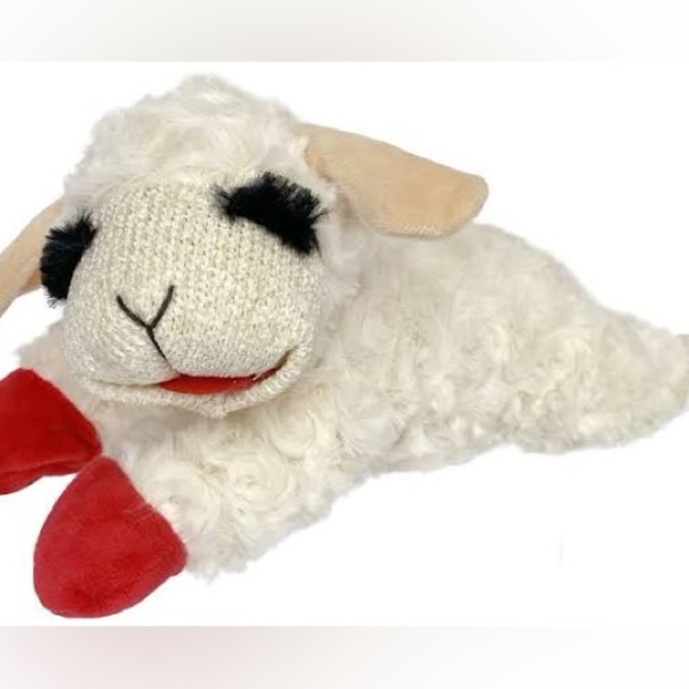 MULTIPET Lamb Chop Dog Toy Medium NWT 🐾